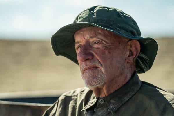 Jonathan Banks in the series finale of &ldquo;Better Call Saul.&rdquo; He began playing the character Mike Ehrmantraut in 2009.