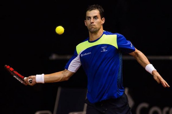 Santiago Giraldo makes semi finals brasil atp tennis open 2015 images