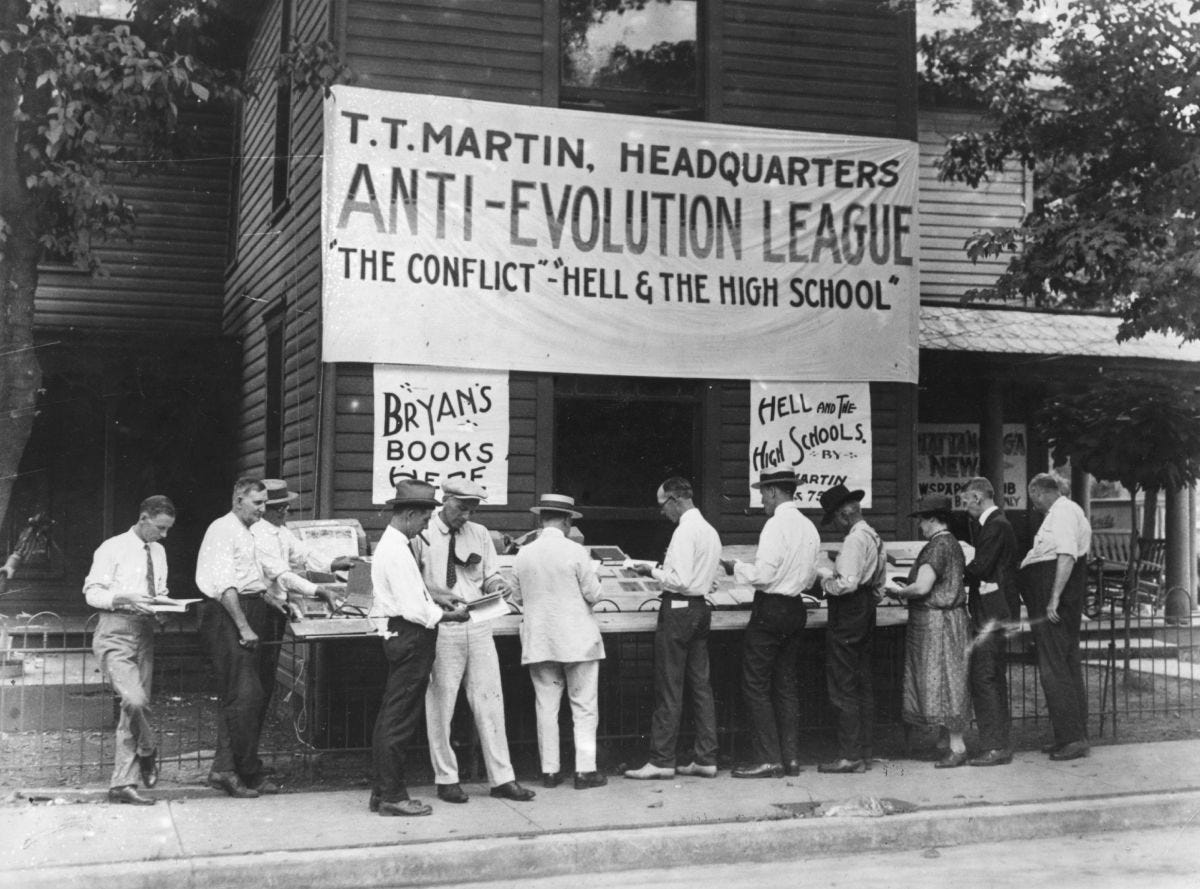Scopes Trial: Inherit the Wind & Butler Act - HISTORY - HISTORY