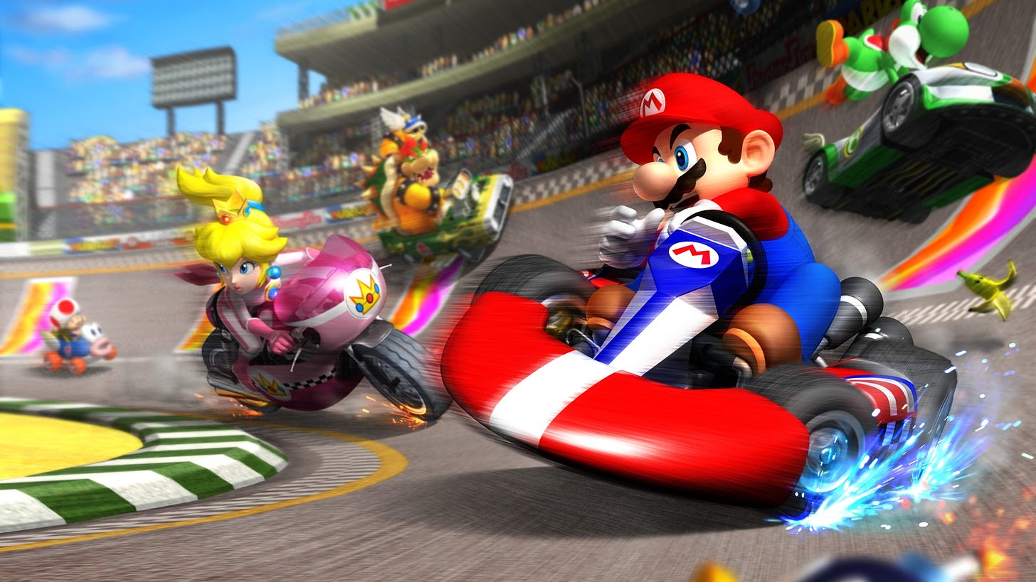 Video Game Super Mario Kart HD Wallpaper