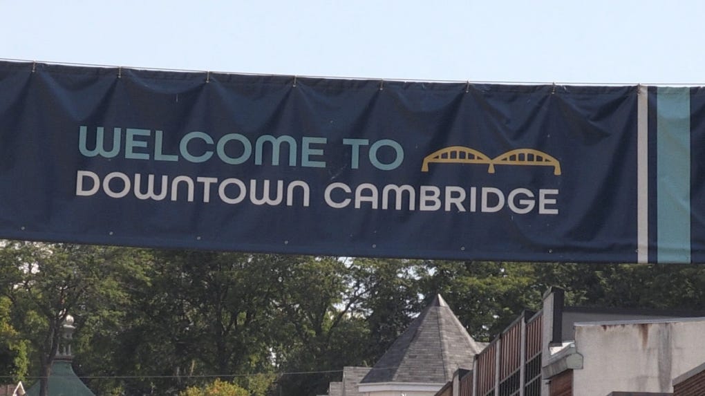 Main Street in Cambridge on Sept. 16, 2024. (Colton Wiens/CTV News)