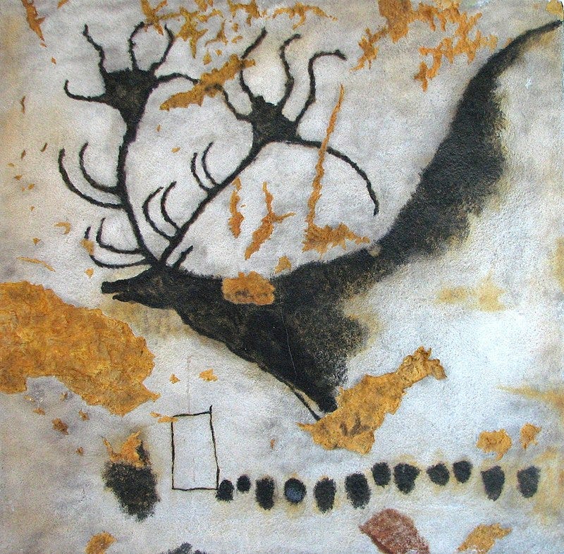 Dots in cave art
