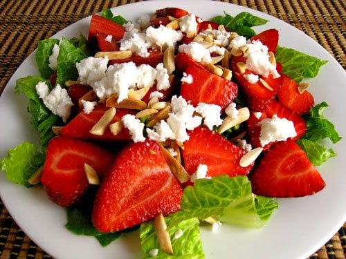 Strawberry and Feta Salad - Closet Cooking