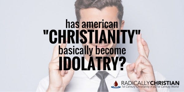 Christianity Idolatry