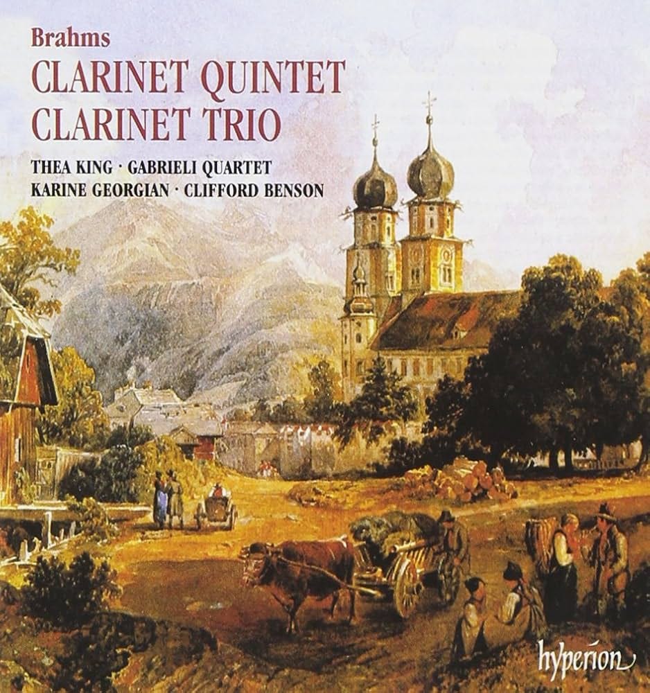 J. Brahms, Thea King, Johannes Brahms, Clifford Benson, Thea King, Karine  Georgian - Clarinet Quintet / Clarinet Trio - Amazon.com Music