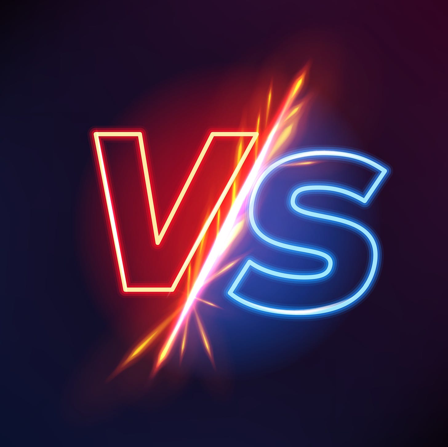 VS or versus sign, competition symbol 13212902 Vector Art at Vecteezy