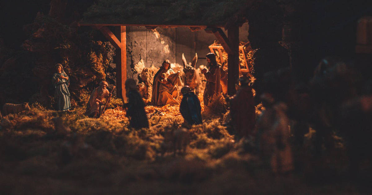 Jesus Virgin Birth Nativity Scene
