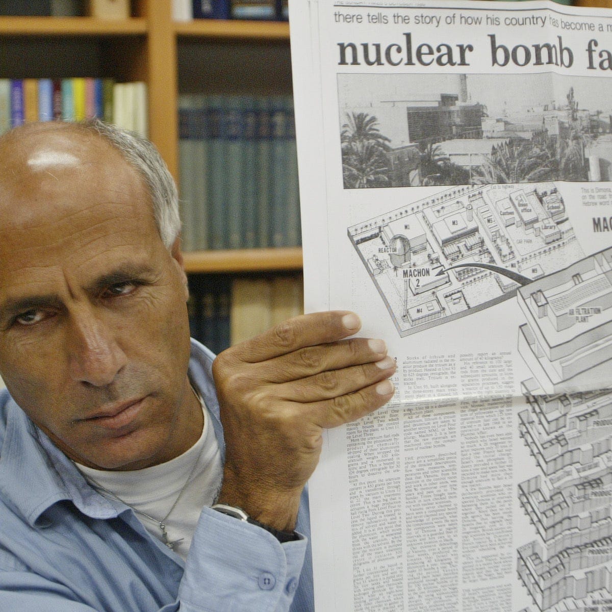 Mordechai Vanunu gets 18 years for treason – archive, 1988 ...