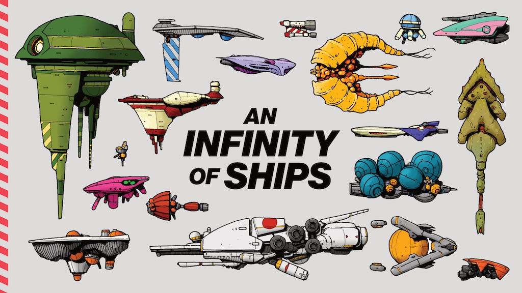 Project image for An Infinity of Ships