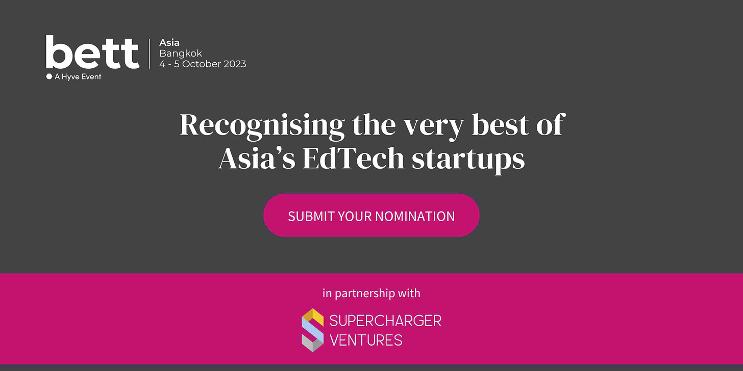 Bett Asia Startup Competition