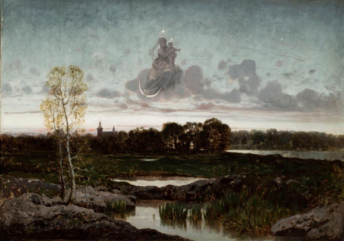 "Morning Star," 1874, by Jozef Szermentowski. Oil on canvas. National Museum in Warsaw, Poland. (Public Domain) "Morning Star," 1874, by Jozef Szermentowski. Oil on canvas. National Museum in Warsaw, Poland. (Public Domain)