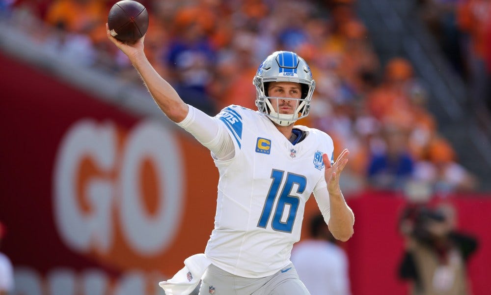 Lions Film Review: Jared Goff passing touchdowns against Buccaneers