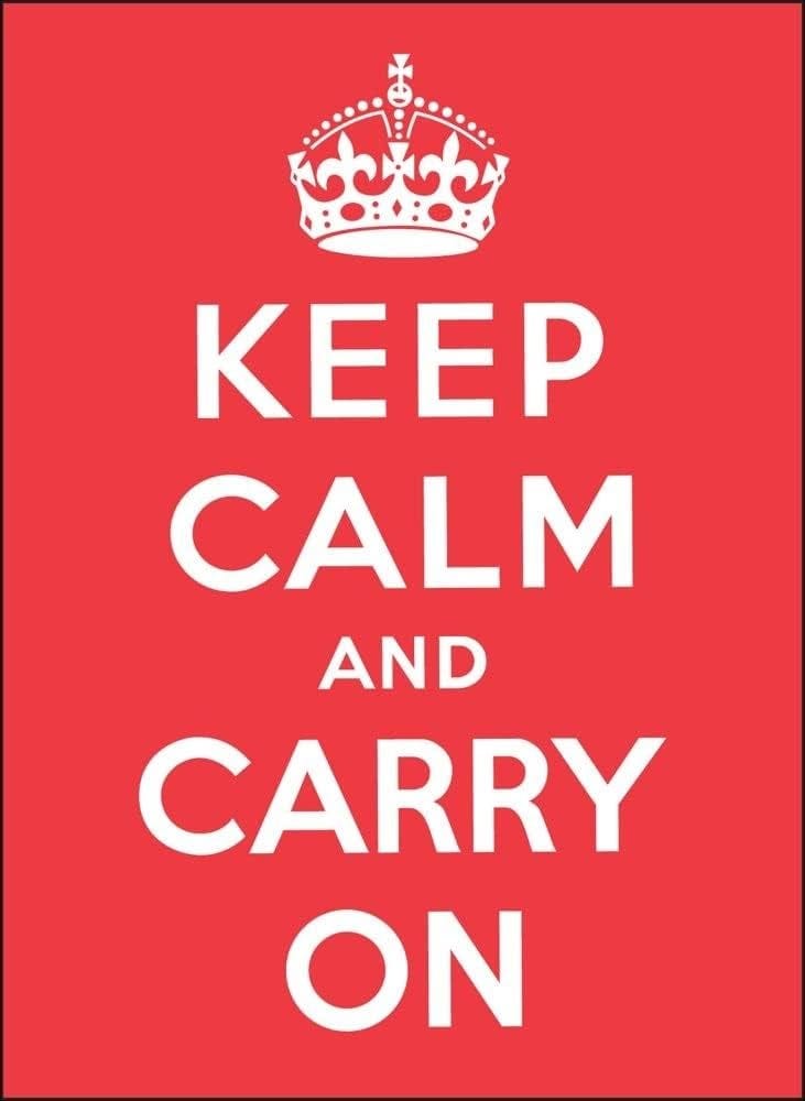 Keep Calm and Carry On: Andrews McMeel Publishing: 9780740793400: Books -  Amazon.ca
