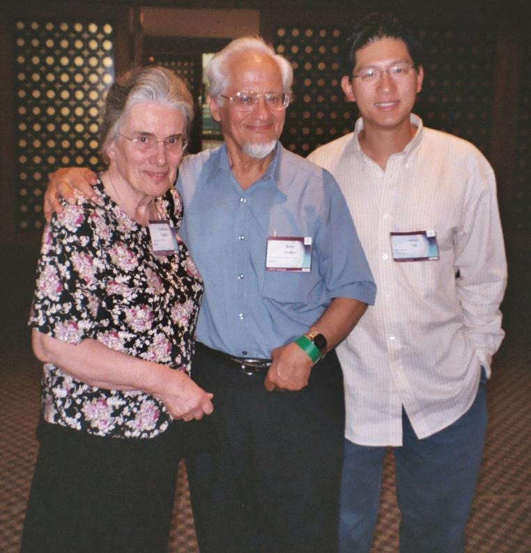 Allen Yeh with René Padilla and wife Catherine