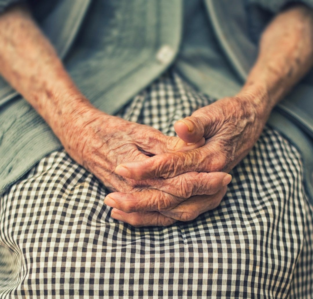 person's hand in shallow focus