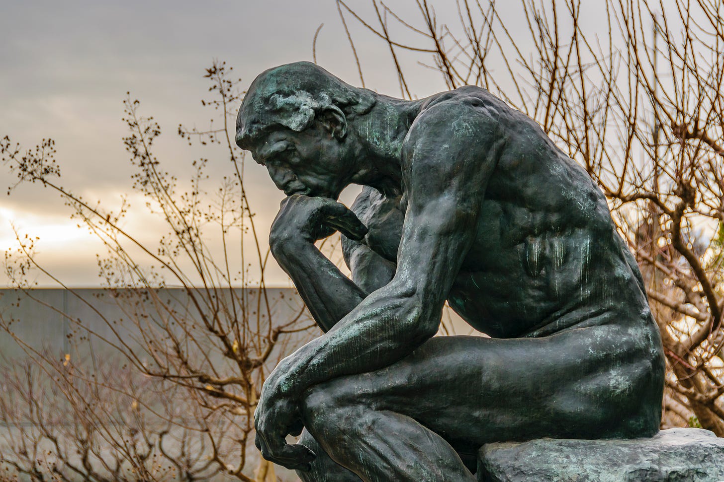 Rodin's Thinker in Tokyo