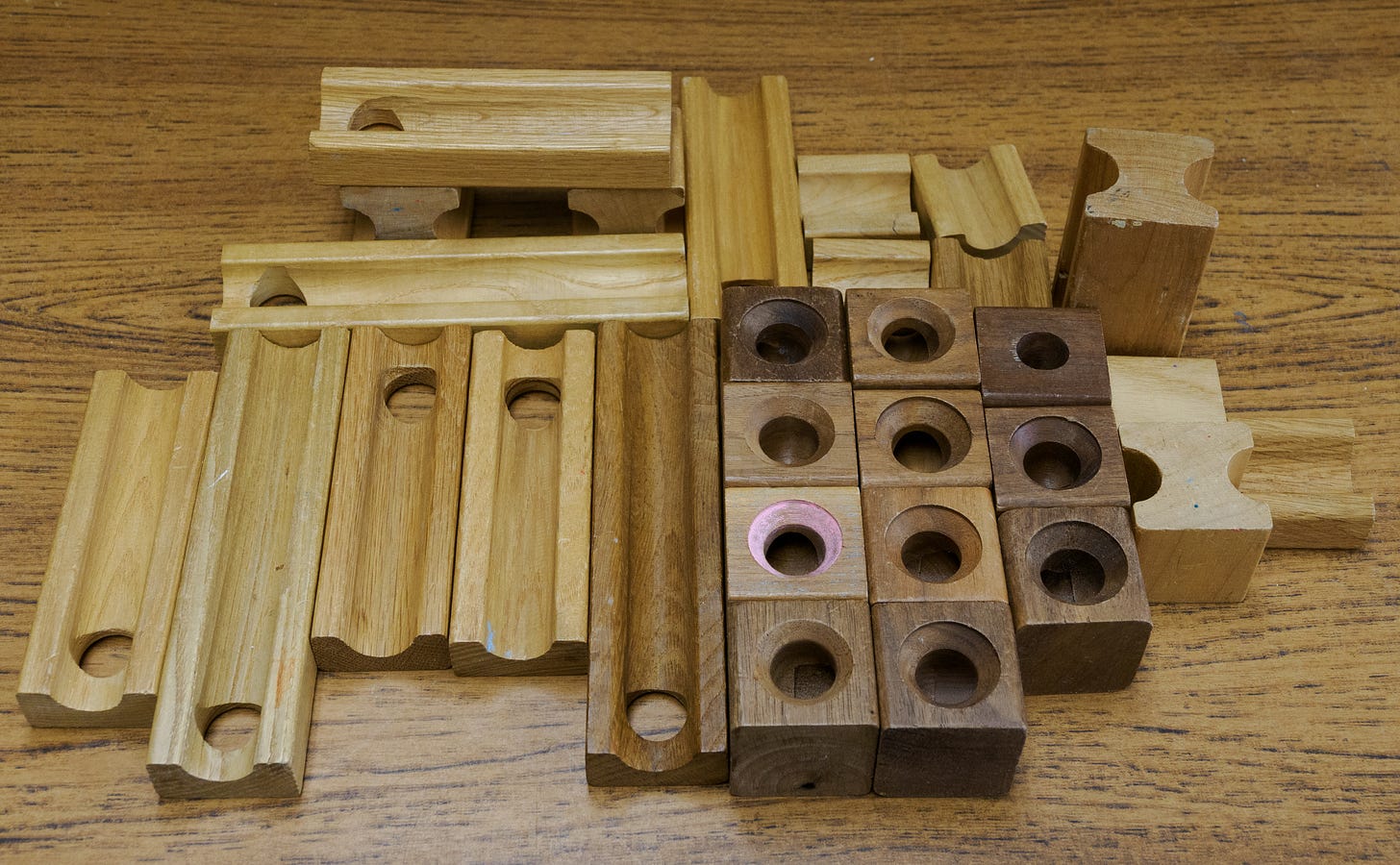 wooden blocks
