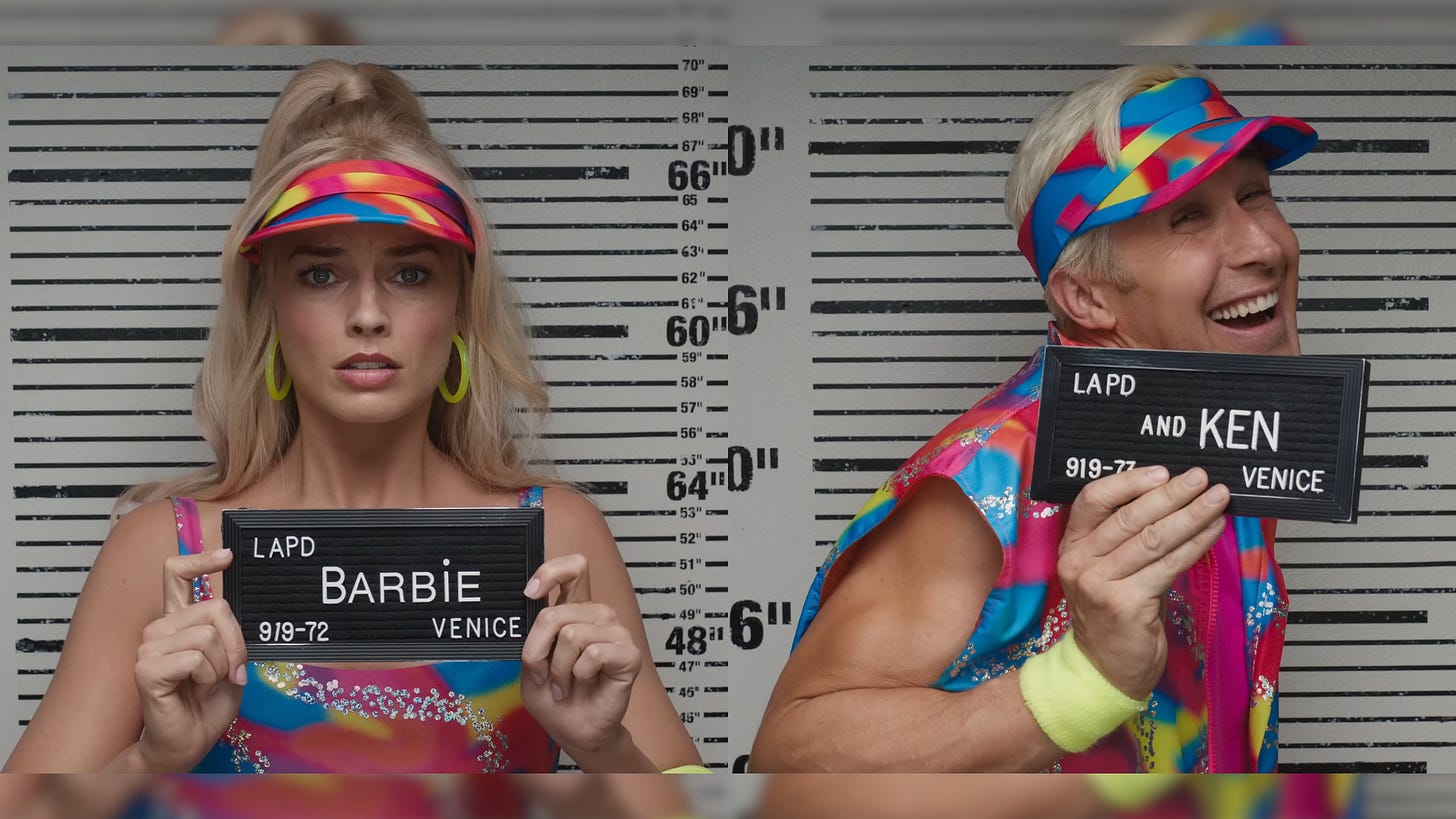 Barbie and Ken Mugshot Redraws | Know Your Meme