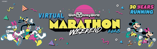 Imagen promocional del "Walt Disney World Marathon Weekend 2023"