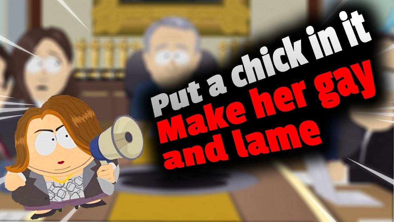 South Park "put a chick in it" scenes - YouTube