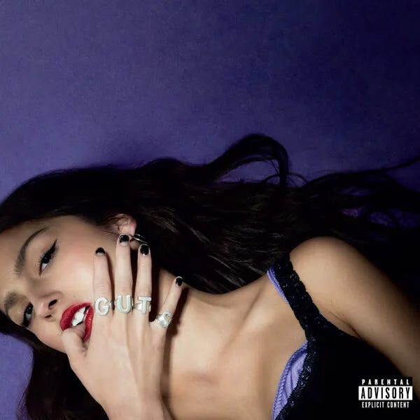 Cover art for GUTS by Olivia Rodrigo