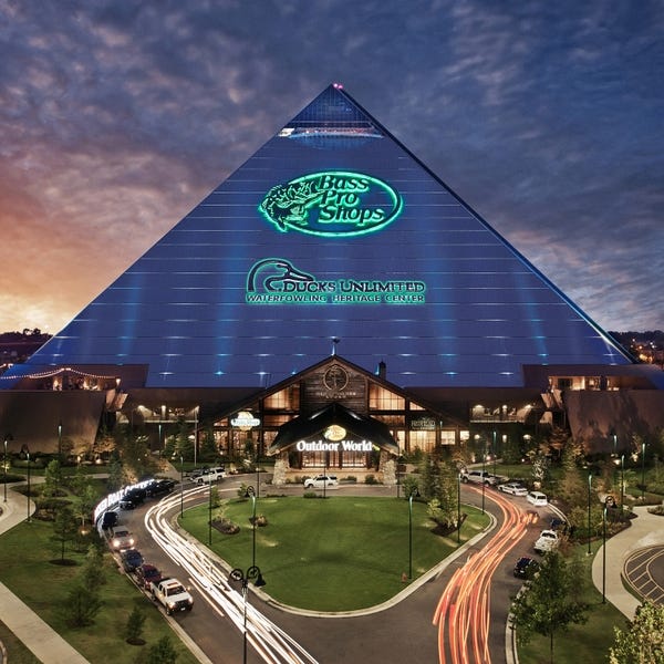 The Bass Pro Shops Pyramid