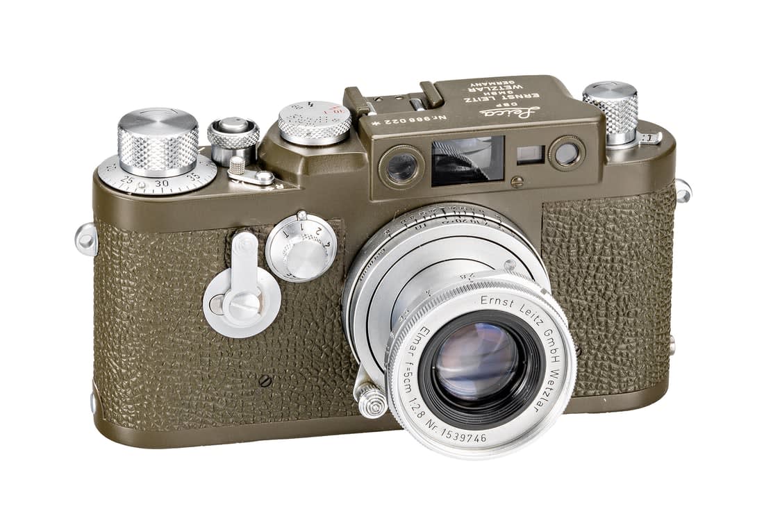 Leica IIIg Olive (Bundeswehr) Sample