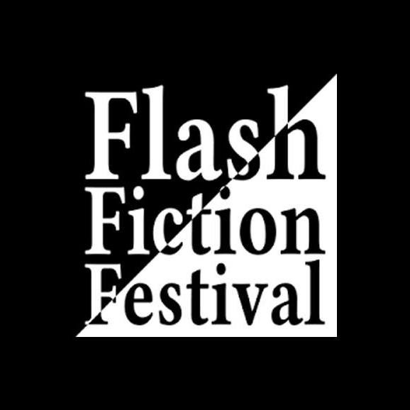 The flash fiction festival logo