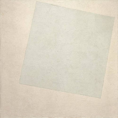 White on White (1918) Kazimir Malevich, Suprematist Composition