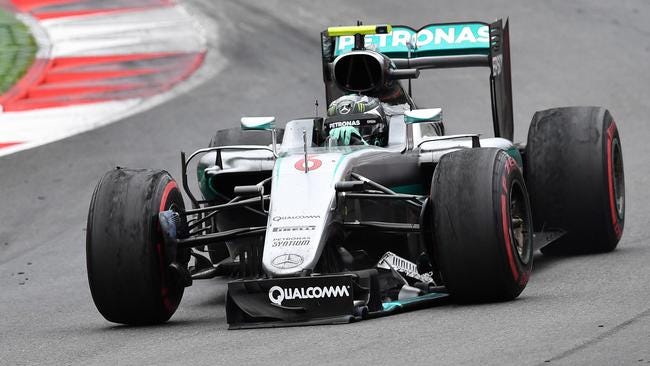 F1: Nico Rosberg says Lewis Hamilton turning in caused last-lap crash in  Austrian GP