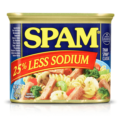 SPAM® Less Sodium | SPAM® Varieties