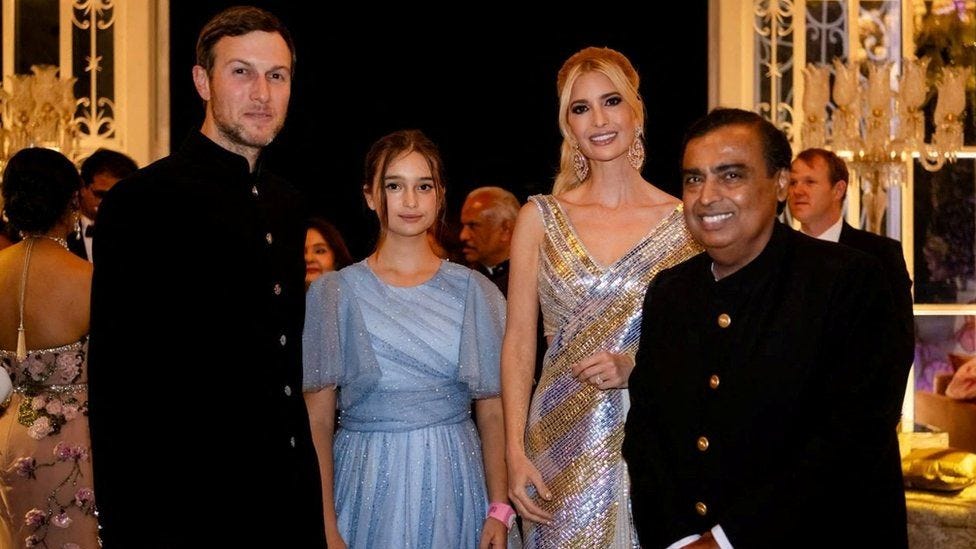 Anant Ambani's pre-wedding: Rihanna, Gates and Zuckerberg at India tycoon's  gala - BBC News