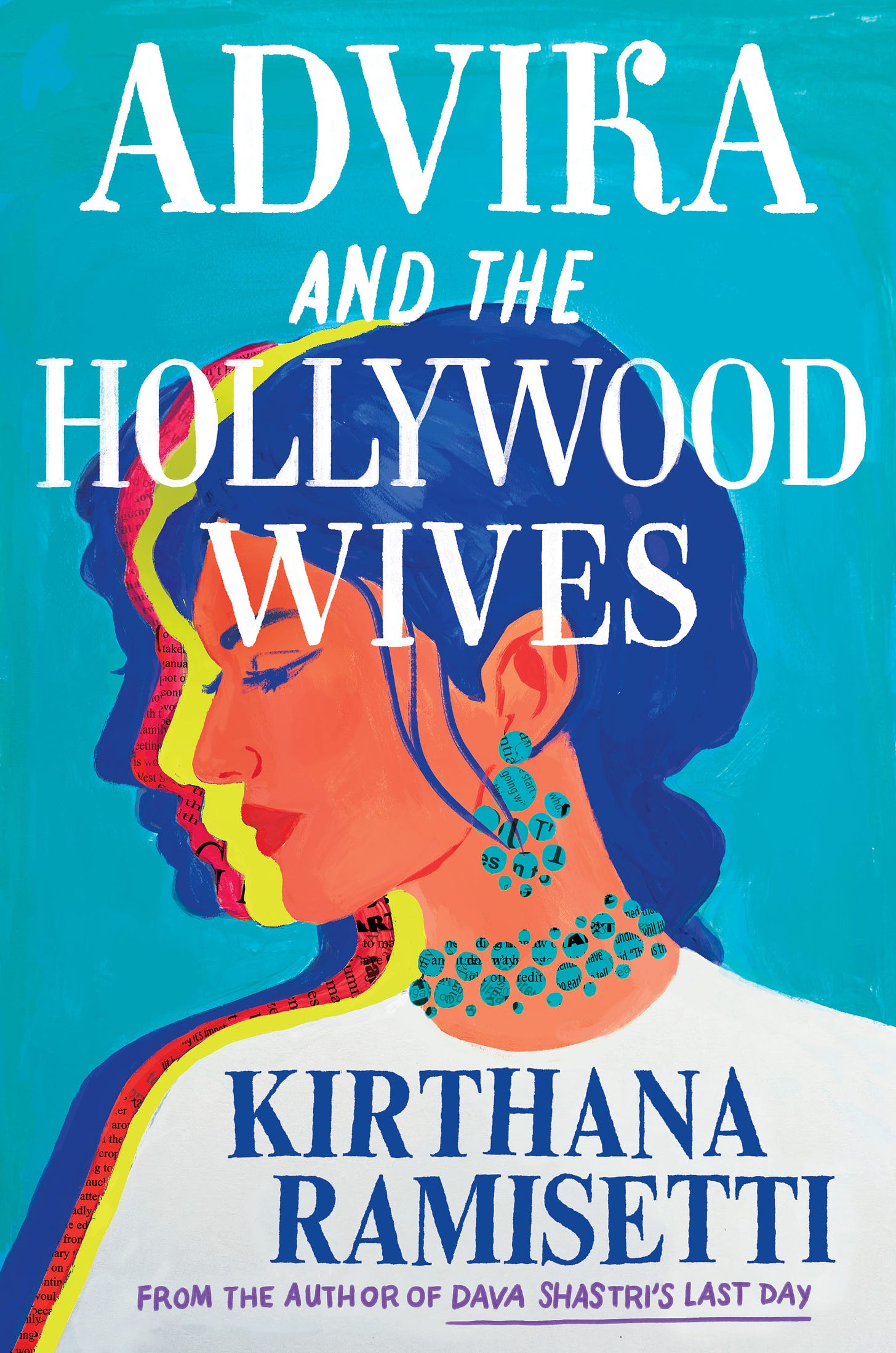 The cover of "Advika and the Hollywood Wives"