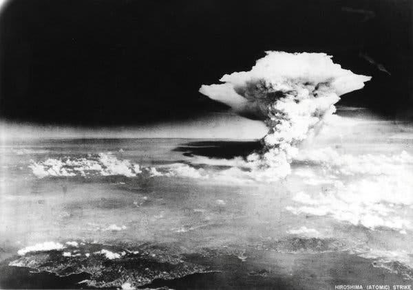 The Hiroshima Mushroom Cloud That Wasn't - The New York Times