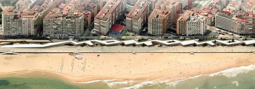 La alcaldesa de Gijón plantea soterrar el tráfico del Muro para  peatonalizar la superficie | El Comercio: Diario de Asturias