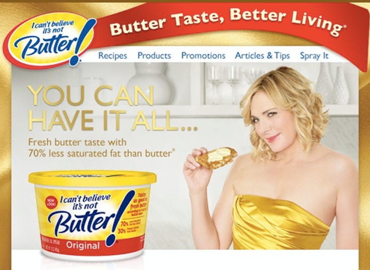 I Can't Believe It's Not Butter! — Andrea Fjeld