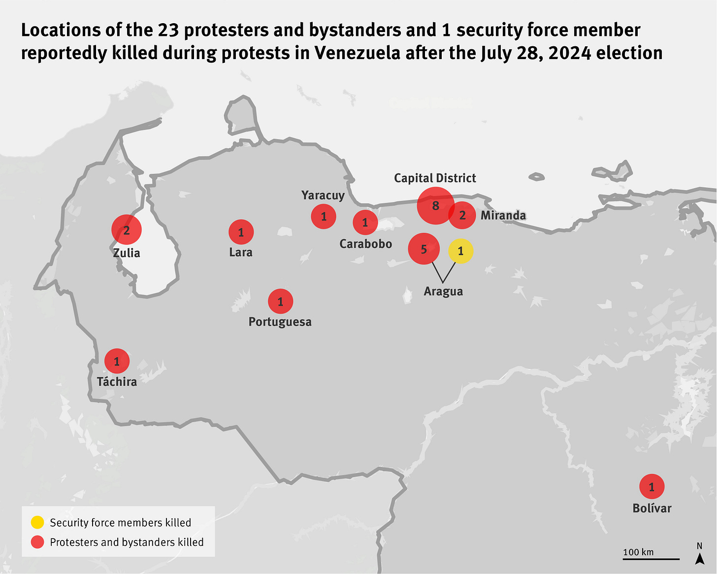 venezuela locator map