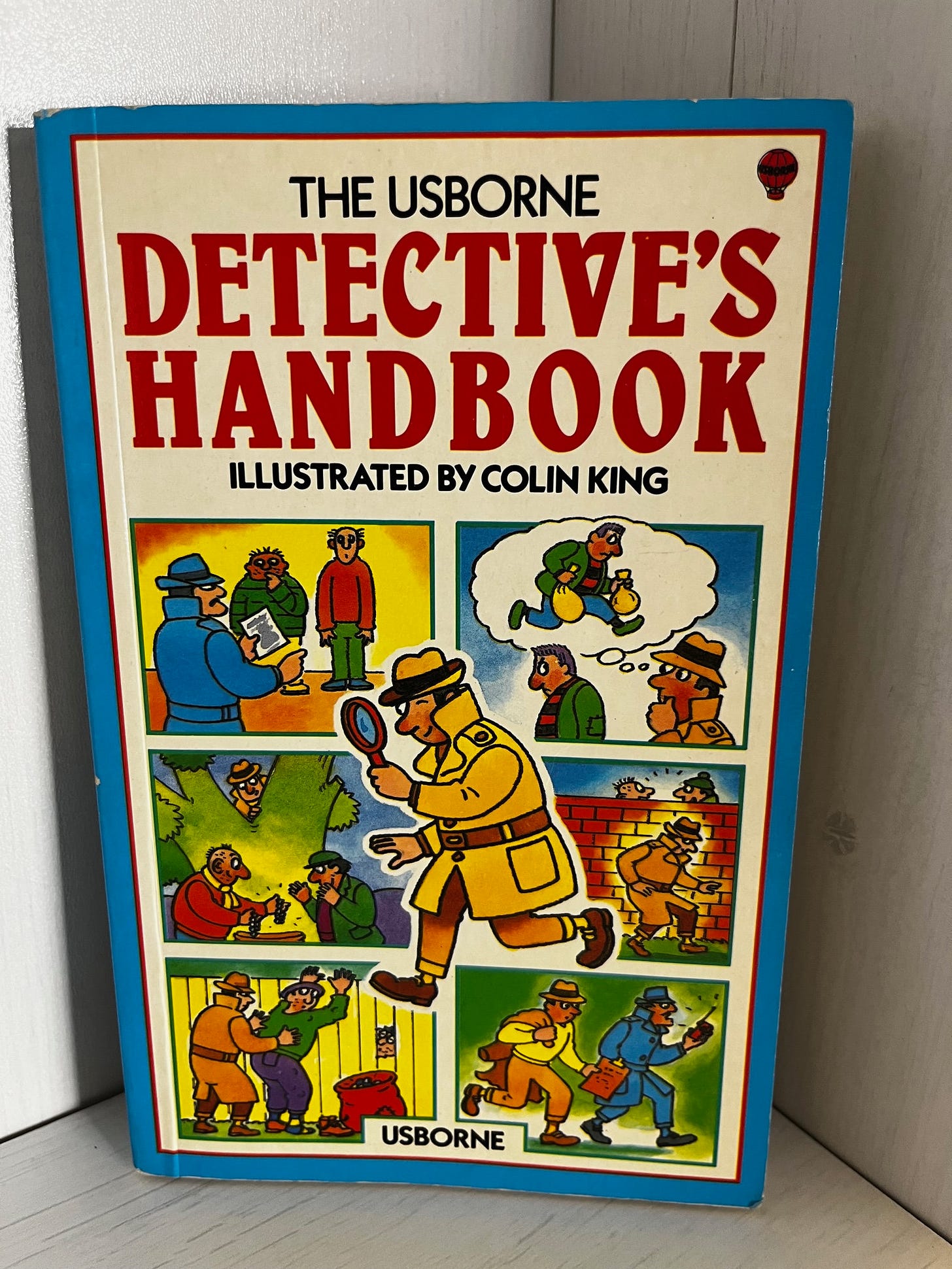 The Usborne Detective's Handbook Vintage Children's Book - Etsy