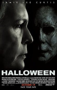 Halloween (2018) movie poster from back when the reboot was good.. 