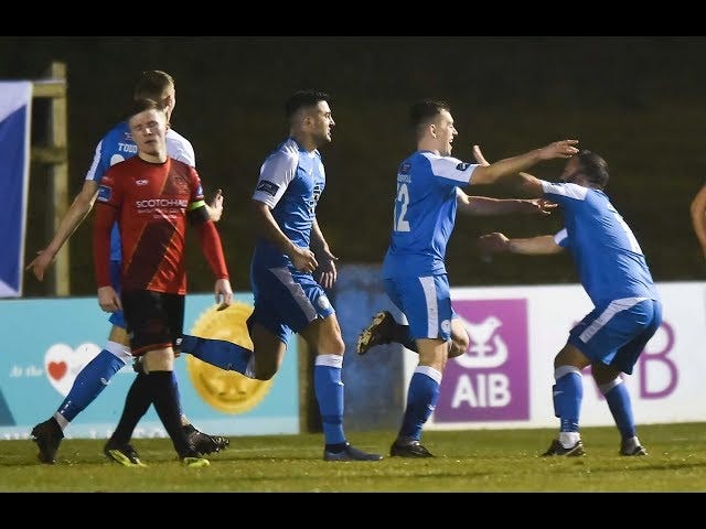 Finn Harps 2-0 Drogheda United (Agg 2-1) Playoff Final 2nd Leg - 1st Nov  2019 - YouTube
