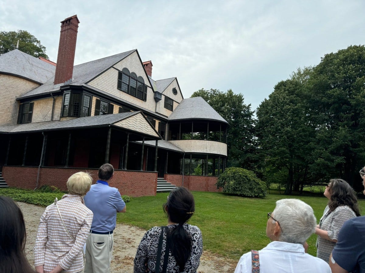 Isaac Bell House opens for guide-led tours on the weekend after extensive restoration work