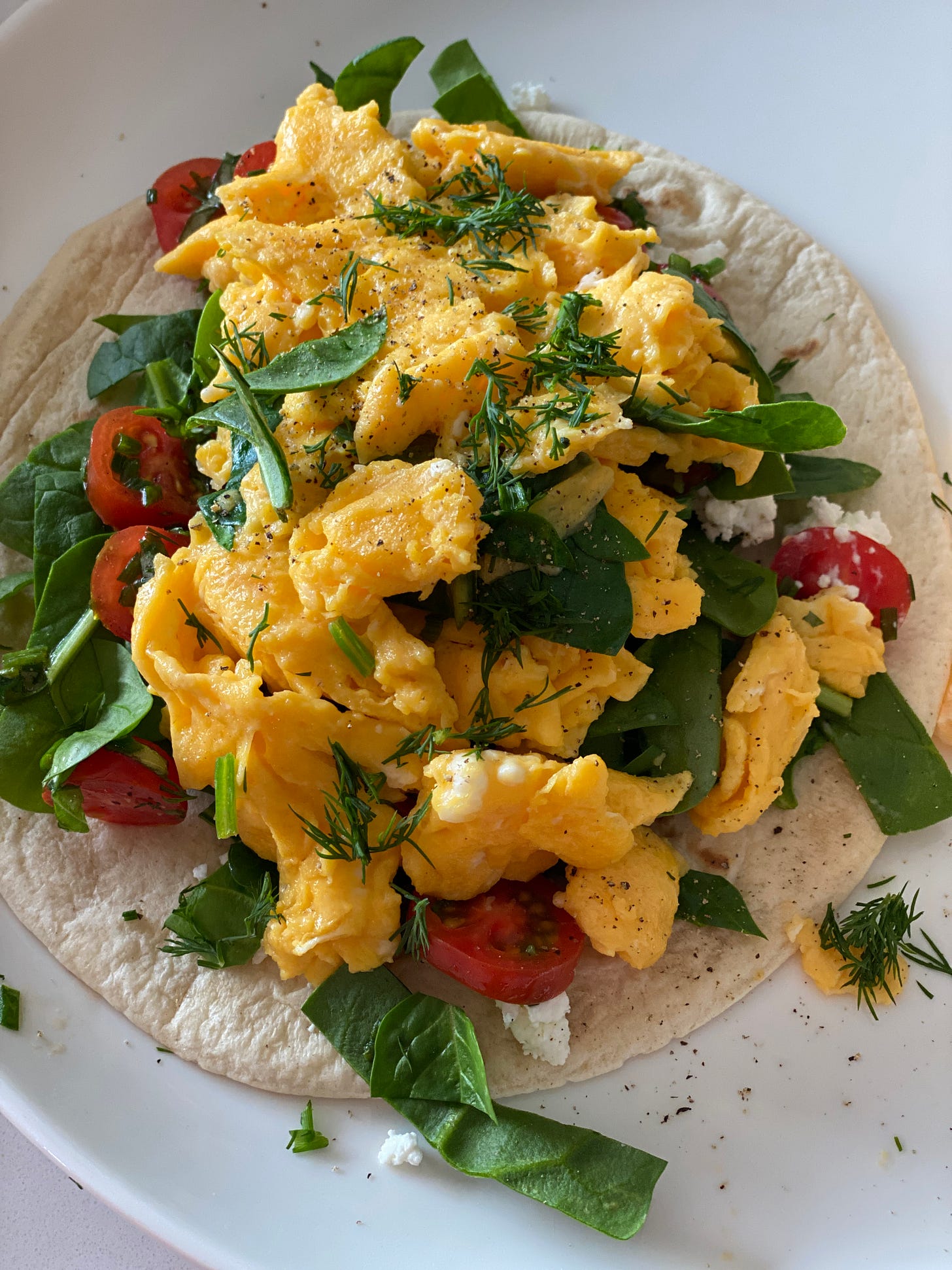 egg wrap recipe