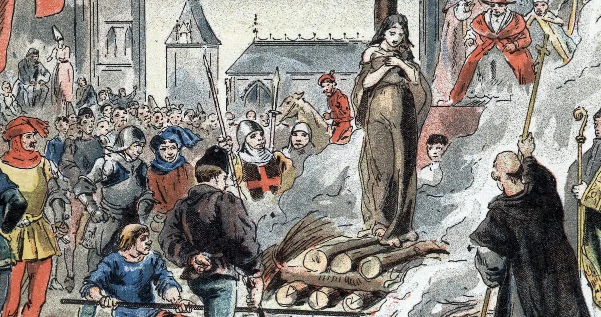 Joan Of Arc's Death And Why She Was Burned At The Stake