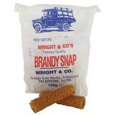 Wright & Co's Brandy Snaps - Haley & Clifford