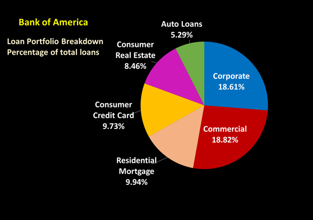 Bank of America Loan portfolio Breakdown