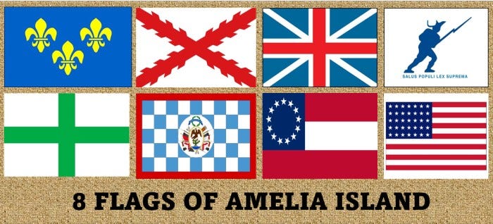 8 Flags Amelia Island Collage