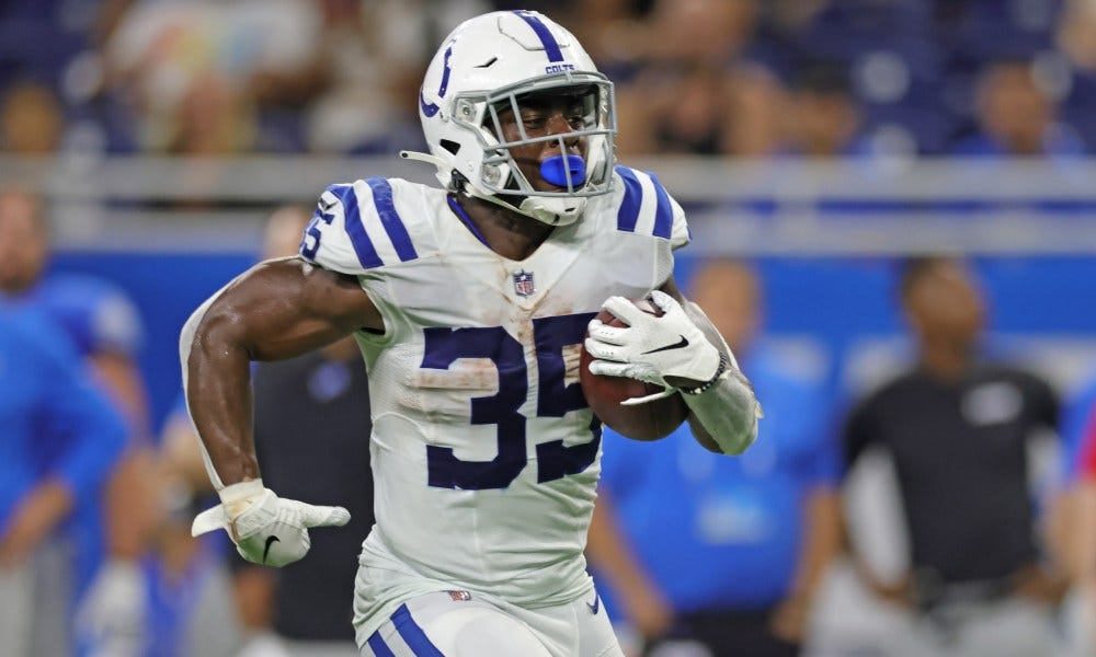 Indianapolis Colts waive RB Deon Jackson