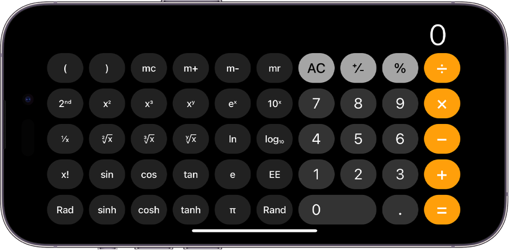 Use Calculator on iPhone - Apple Support