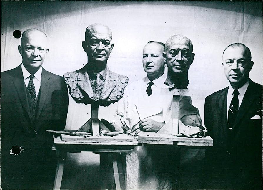 Amazon.com: Dwight D. Eisenhower & Dr. Milton Eisenhower - Vintage Press  Photo: Photographs