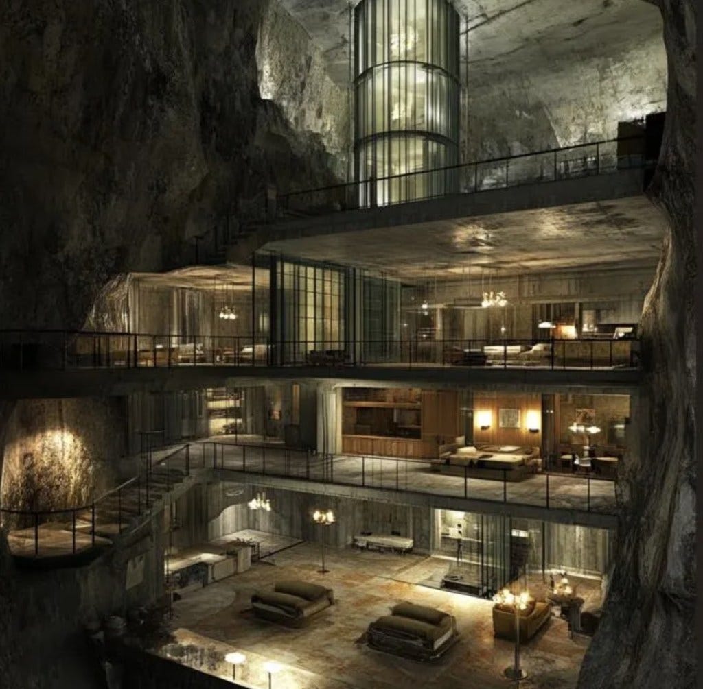 Company SAFE revealing plans for a luxury, members-only doomsday bunker in Virginia.